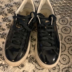 Puma basket platform sneakers sz 7.5